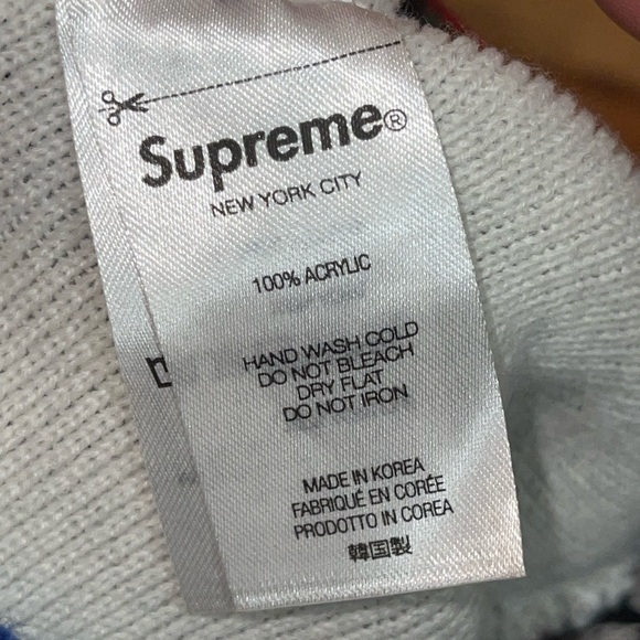 Supreme Geo Beanie 2022 - Picture 5 of 7